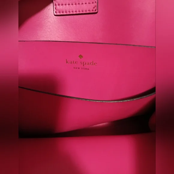 Kate Spade Black & Pink Purse - Picture 10 of 16